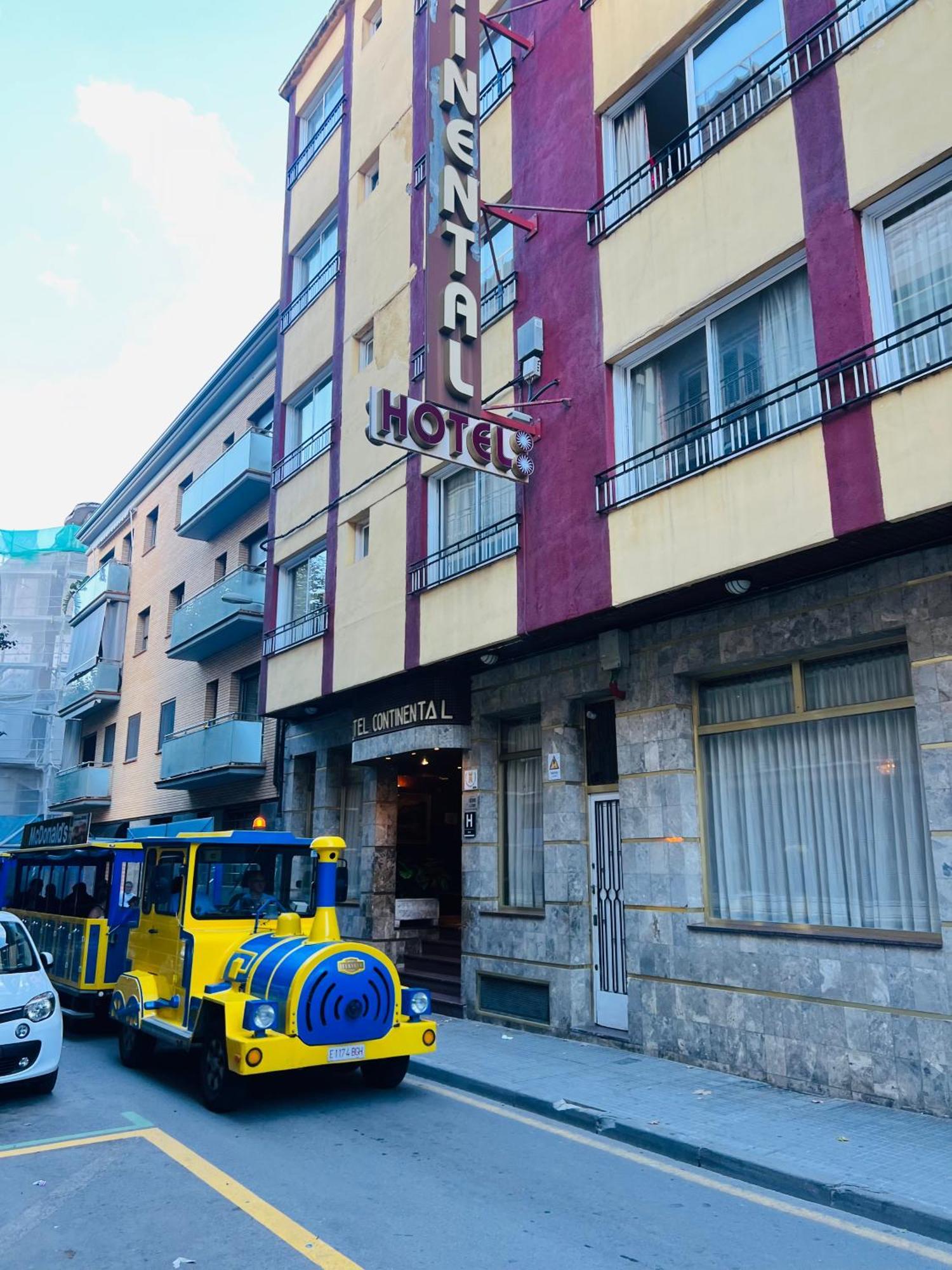 Hotel Continental Calella Exterior foto